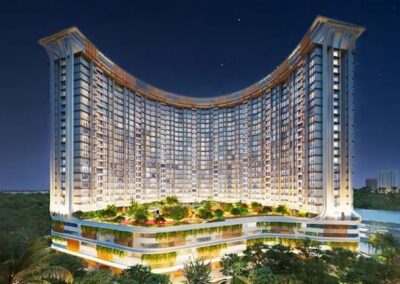 Satyam Queens Necklace Kharghar Elevation