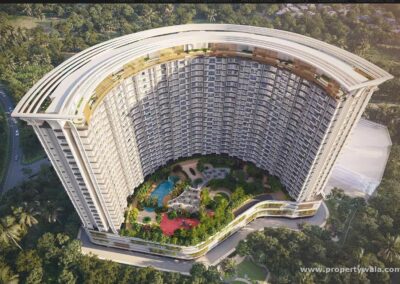 Satyam Queens Necklace Kharghar Elevation